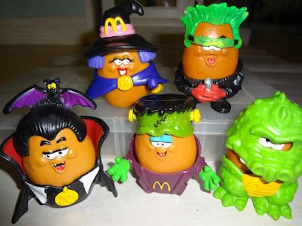 mcdonalds food toys 90s