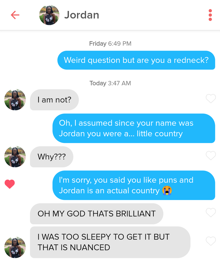 Dirty pick up lines 2021 funny talk to girls on tinder then stops messaging me